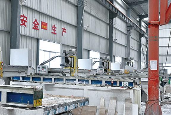 石材加工廠家設備現(xiàn)場